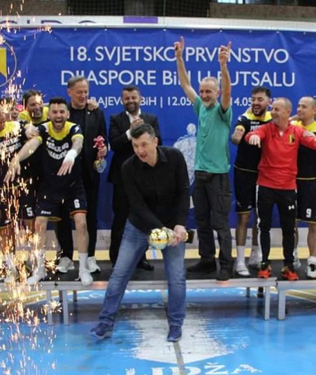 BH landshold fra Belgije er ny-gammel champion bh. dijaspor i futsal