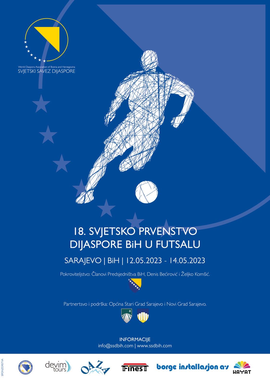 18. VM BiH diaspora i futsal