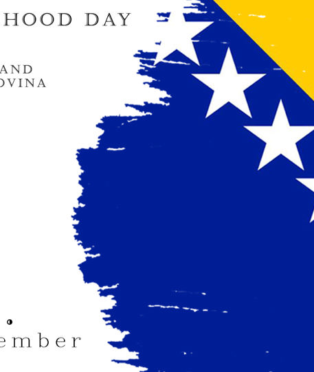 I anledning af Bosnien og Hercegovinas Nationaldag